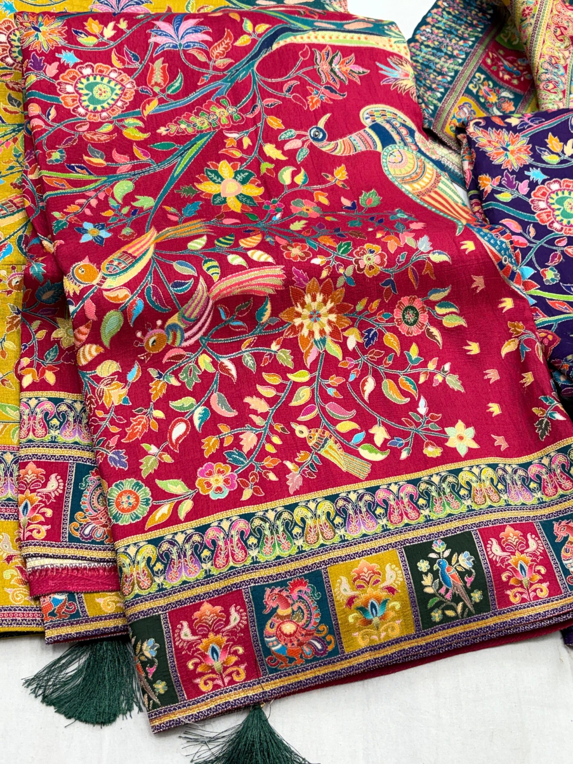 Pure kashmiri pashmina silks - Image 5