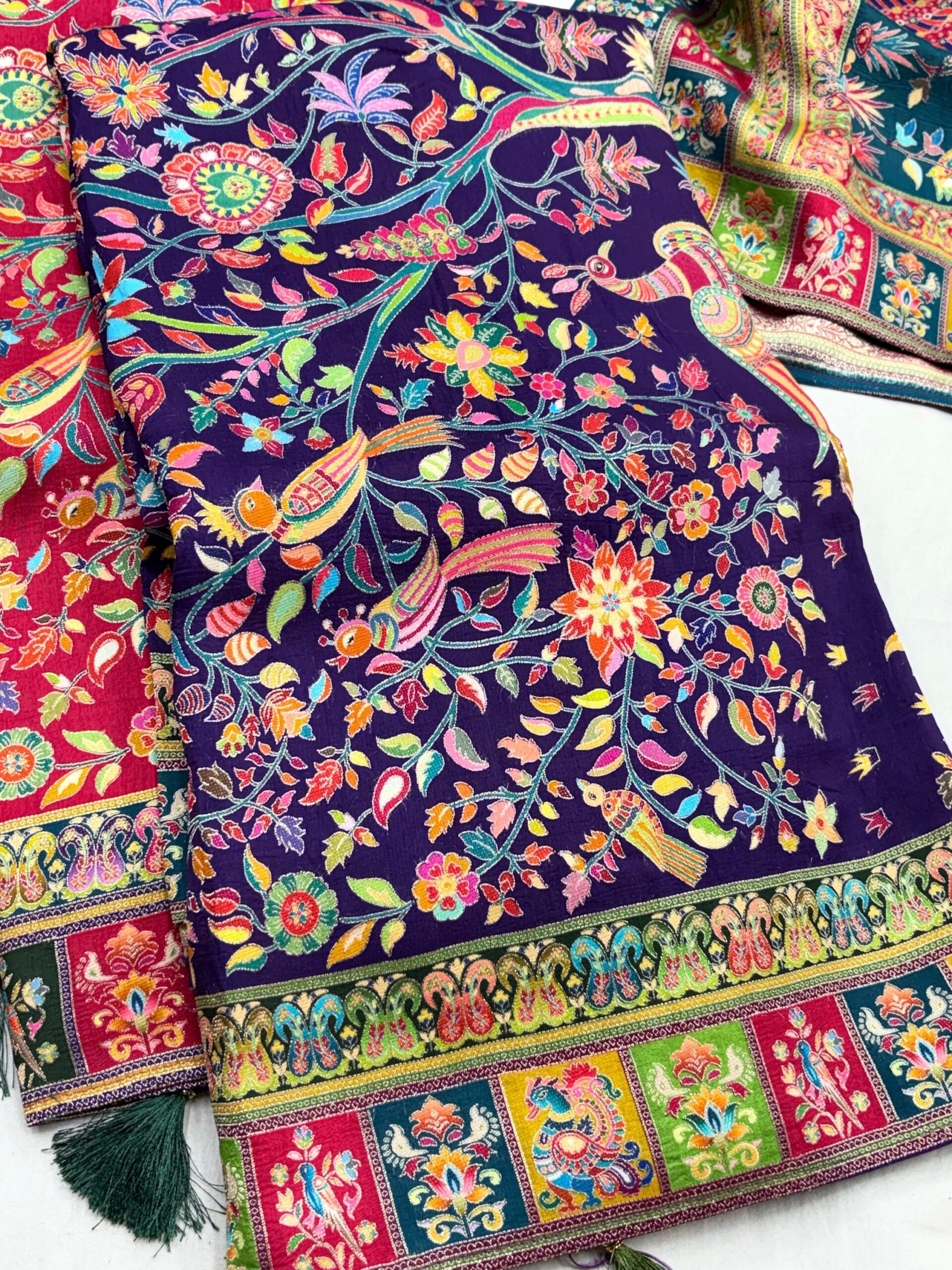 Pure kashmiri pashmina silks - Image 2