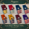 Semi Raw Mango Silk Sarees with Rich Zari Border | Maguvas One Stop
