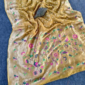 Bandhani Weaves Fusion Sarees