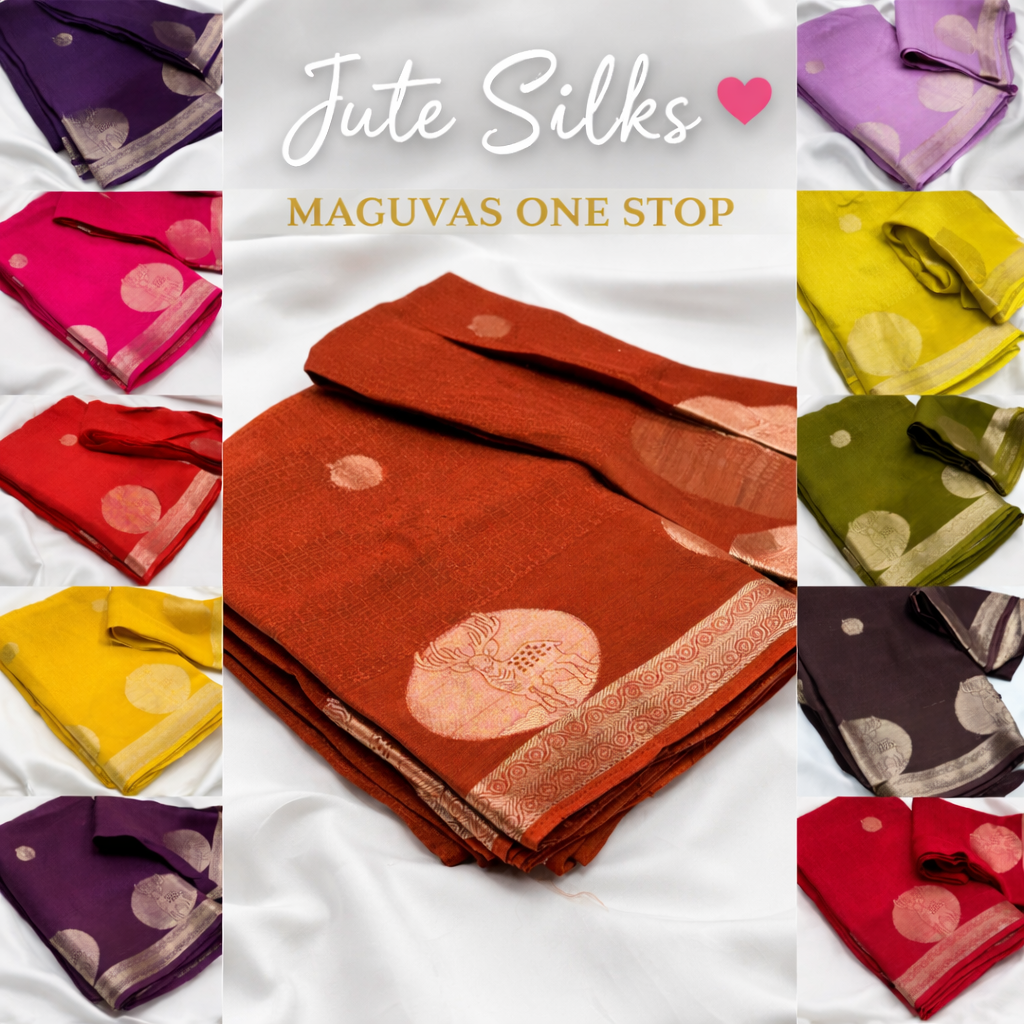 Jute Matka Silk Sarees