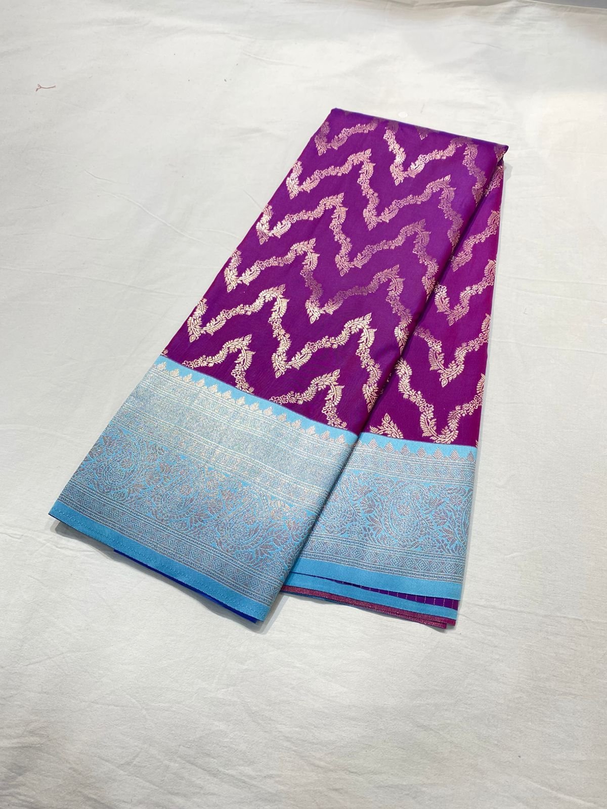 trendy gold zari sarees