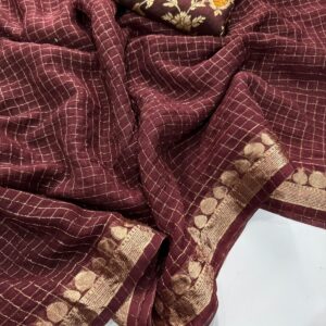 Viscose georgette sarees