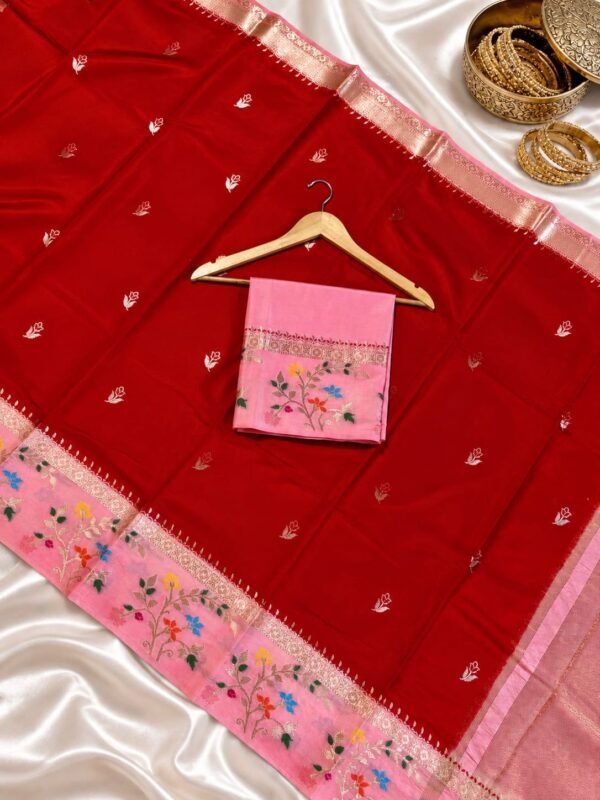 banarasi katan saree