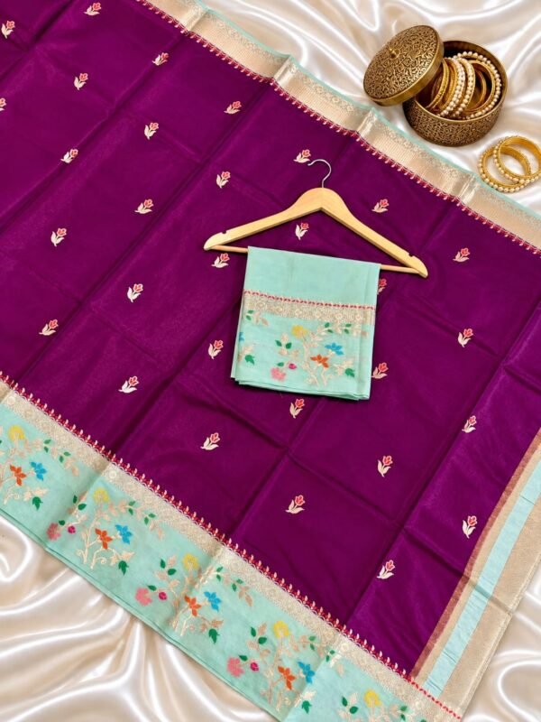 banarasi katan saree