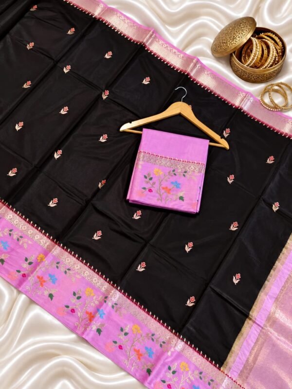 banarasi katan saree