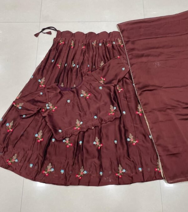 Fully stitched lehenga Fully stitched lehenga