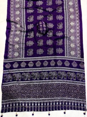 Ajrakh crepe sarees Ajrakh crepe sarees